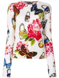 floral print sweater at Farfetch